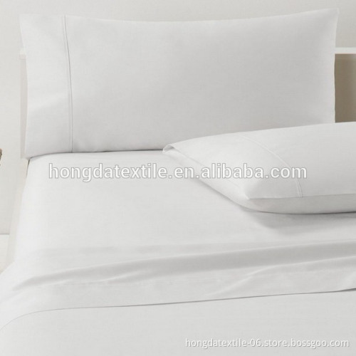 50%/50% cotton/polyester hospital bed sheet for top hospital
